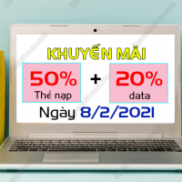 mobifone khuyen mai 50 the nap va 20 data ngay 8 2 2021