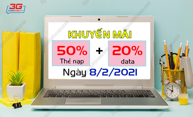 mobifone khuyen mai 50 the nap va 20 data ngay 8 2 2021 bao nhieu phan tram mobifone khuyen mai 50 the nap va 20 data ngay 8 2 2021