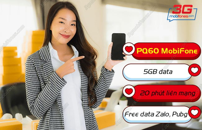 goi cuoc PQ60 Mobifone