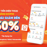 cach nap tien dien thoai tren shopee