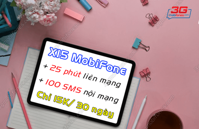 cach dang ky goi cuoc X15 MobiFone