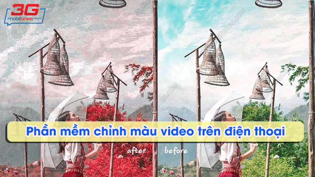 phan mem chinh mau video tren dien thoai 