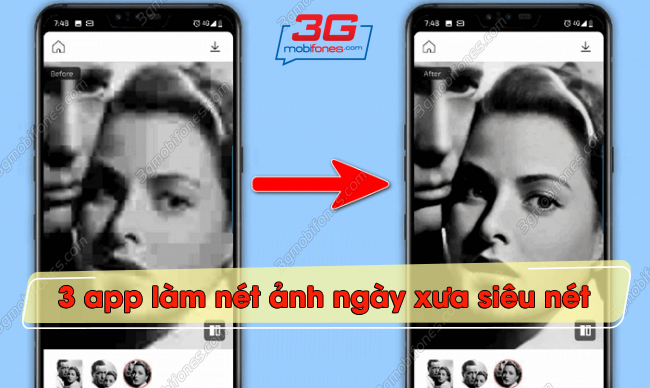 Phát Cuồng' Với 3 App Làm Nét Ảnh Ngày Xưa Siêu Nét
