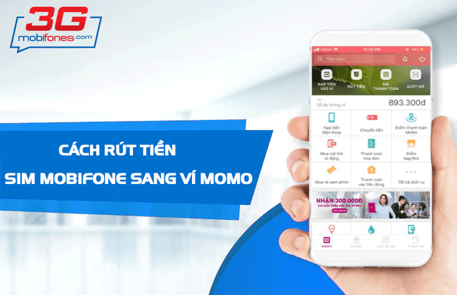 chuyen tien mobifone sang momo