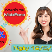 mobifone khuyen mai 20 the nap truc tuyen ngay 12 5 2021