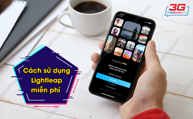 Cach su dung ung dung app Lightleap