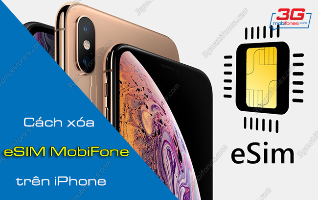 cach xoa esim mobifone tren iphone nhu the nao? cach xoa esim mobifone tren iphone