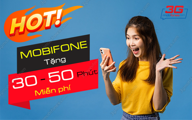 mobifone tang 30 50 phut goi mien phi