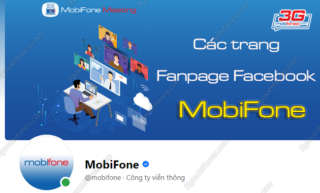 trang fanpage facebook cua mobifone