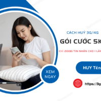 cach huy goi 5k mobifone