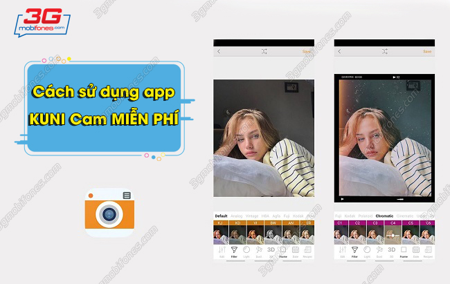 cach su dung app KUNI Cam