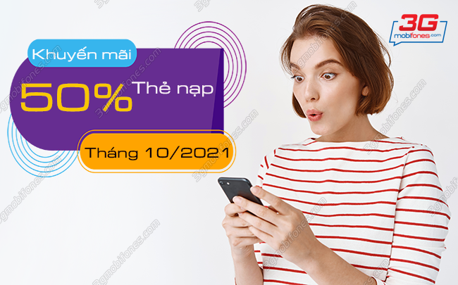 lich khuyen mai 50 the nap mobifone thang 10 2021