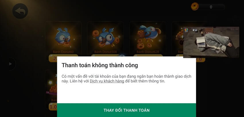 loi thanh toan google play khong thanh cong 