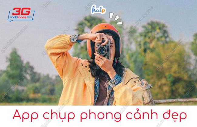 ung dung chup phong canh dep 