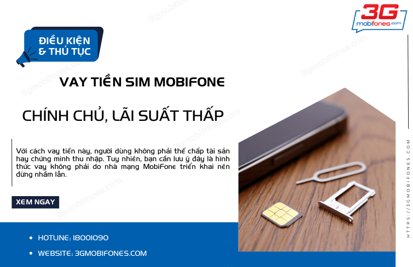 cach vay tien bang sim mobifone chinh chu