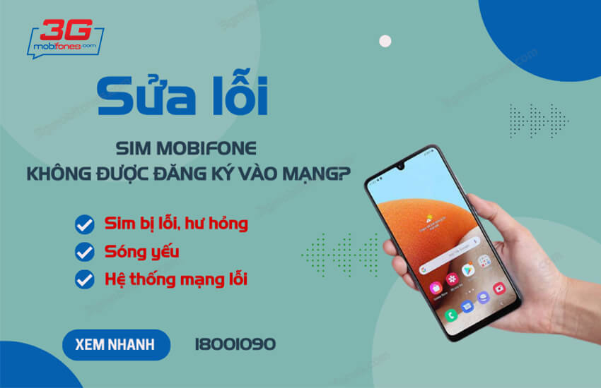 vi sao sim mobifone khong duoc dang ky vao mang