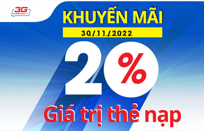 khuyen mai the nap mobifone 30 11 2022 khuyen mai the nap mobifone 30 11 2022
