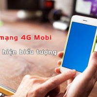 tai sao bat mang 4g mobifone khong hien bieu tuong