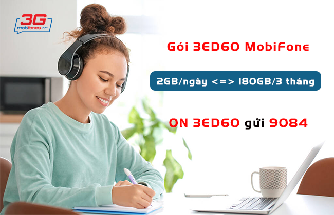 goi cuoc 3ED60 MobiFone