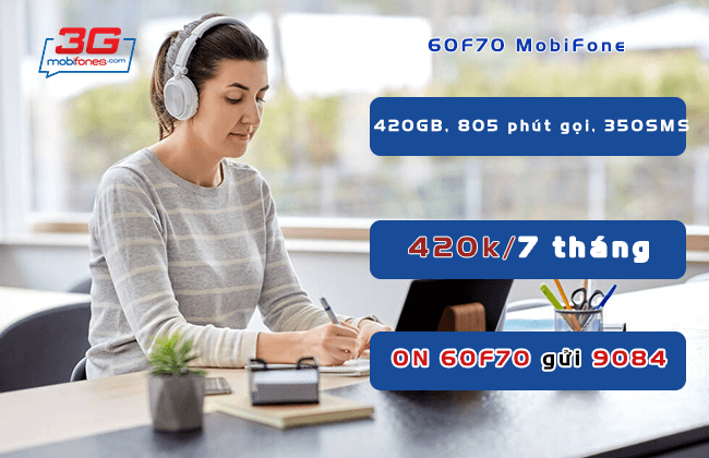 goi cuoc 6OF70 MobiFone