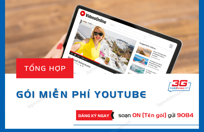 goi cuoc xem youtube khong gioi han mobifone