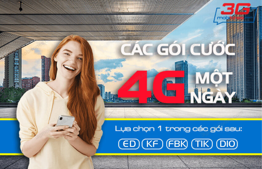 goi 4g mobifone 1 ngay