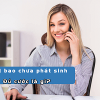 thue bao chua phat sinh du cuoc la gi