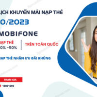 lich khuyen mai nap the mobifone thang 10 nam 2023