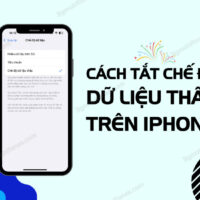 Cach tat che do du lieu thap tren iphone