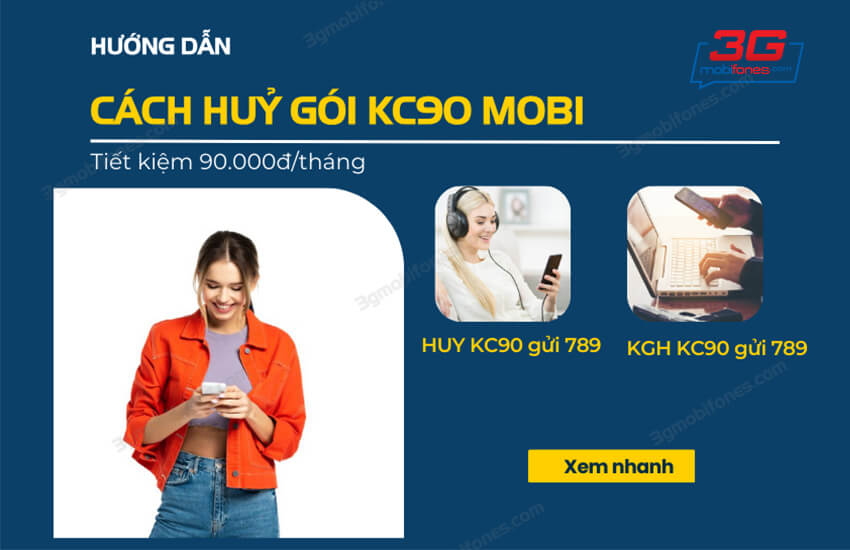 huy goi cuoc kc90 mobifone