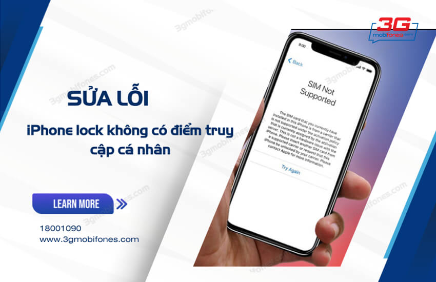 iphone lock khong co diem truy cap ca nhan